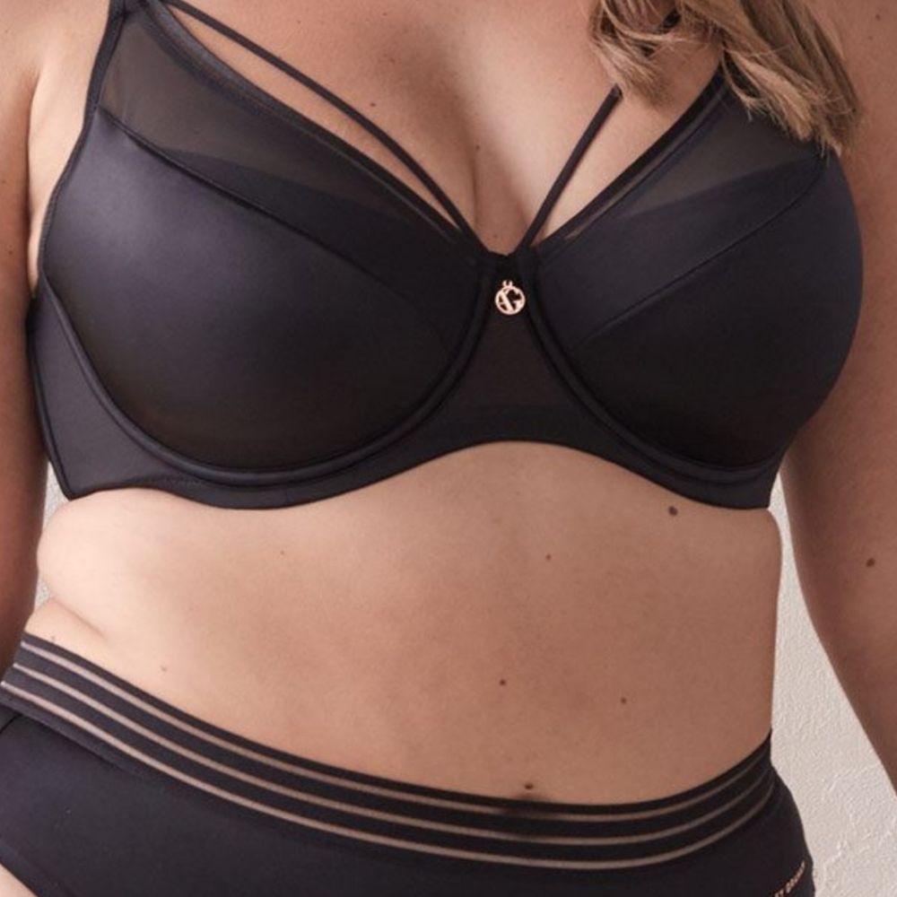 NWT Ashley Graham Demi Cup Diva Bra